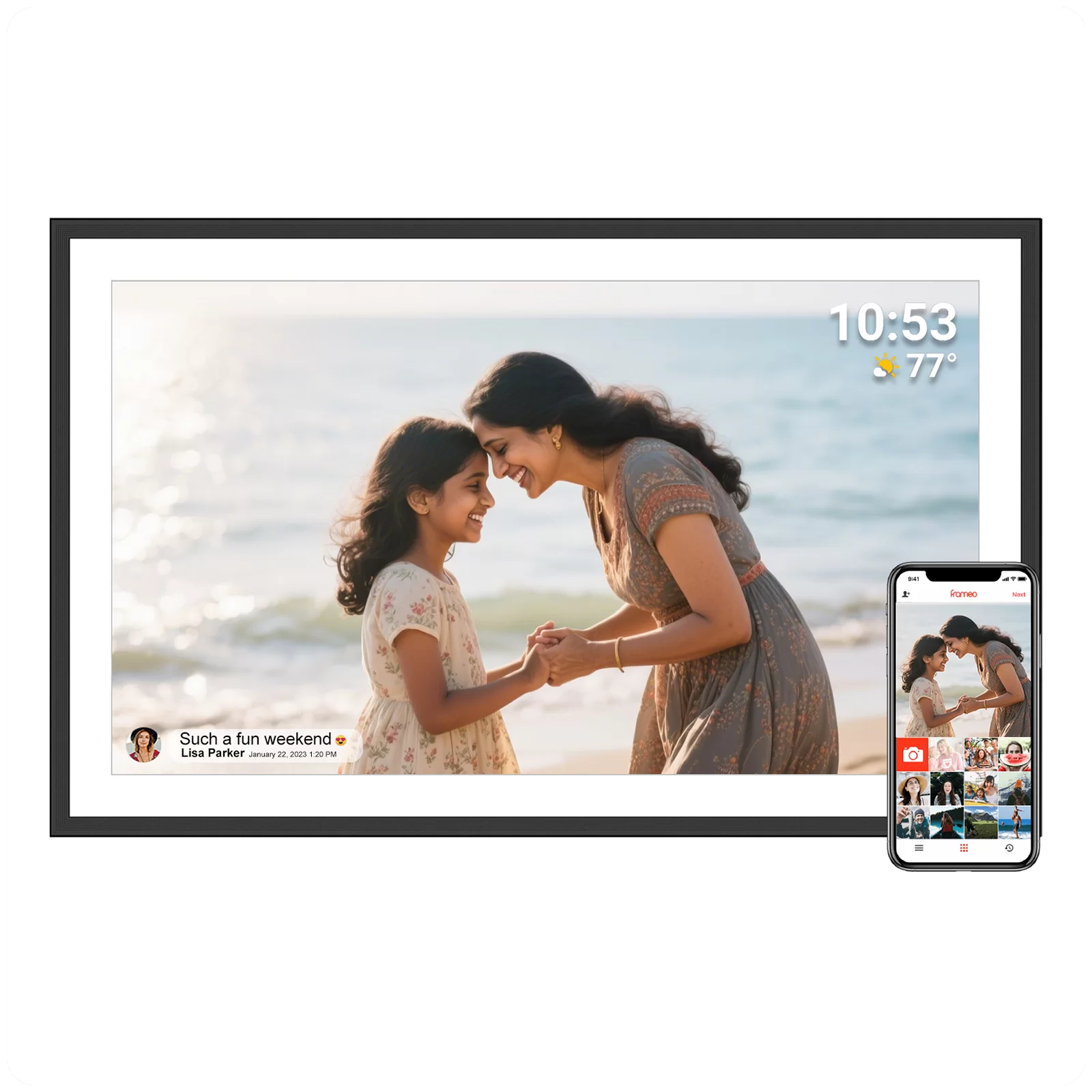 15.6 inch WiFi digital photo frame